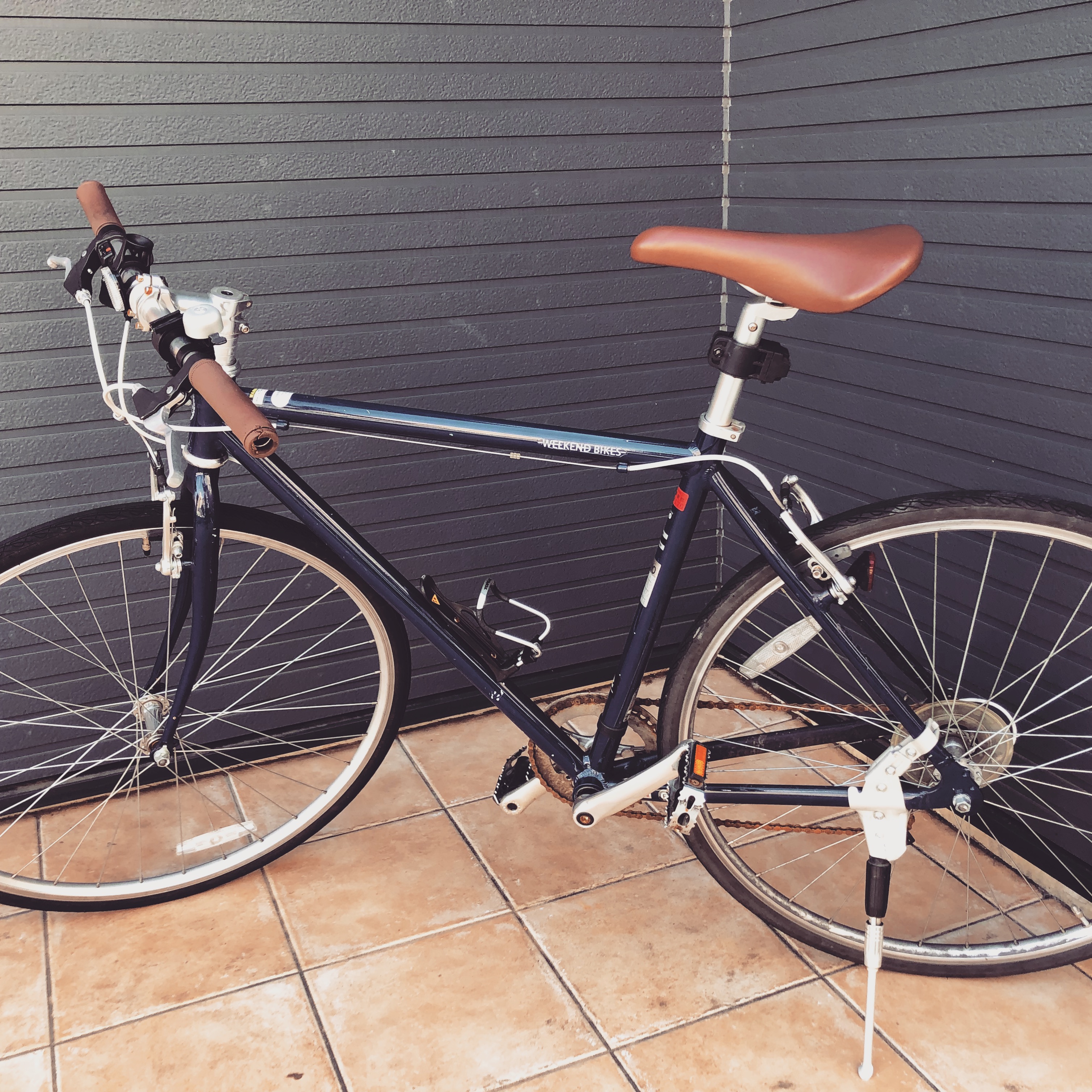 現役Uber配達員のクロスバイクです！